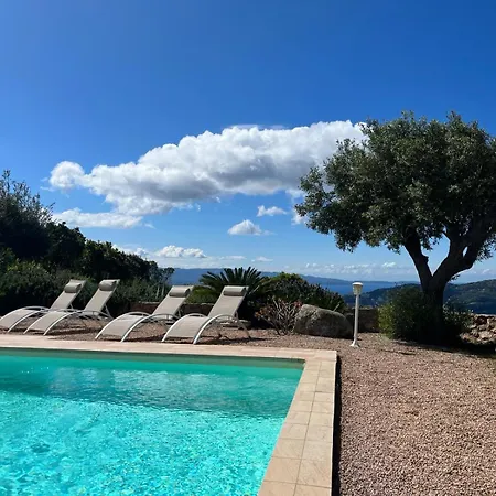Apartmán 1 Avec Piscine & Vue Sur La Baie D'ajaccio Alata